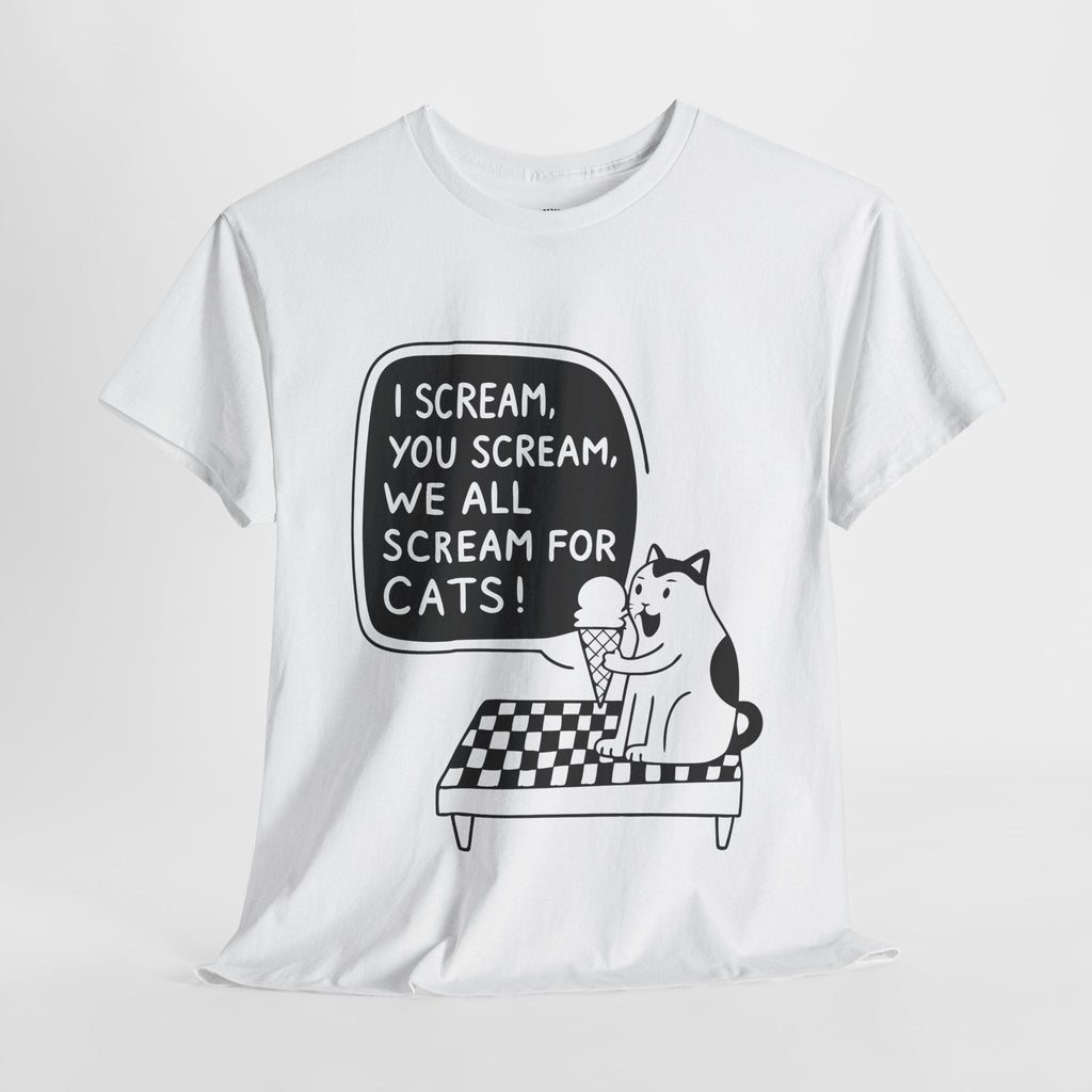 We All Scream for Cats™ Line - Art Edition Graphic Tee - Cocolychee
