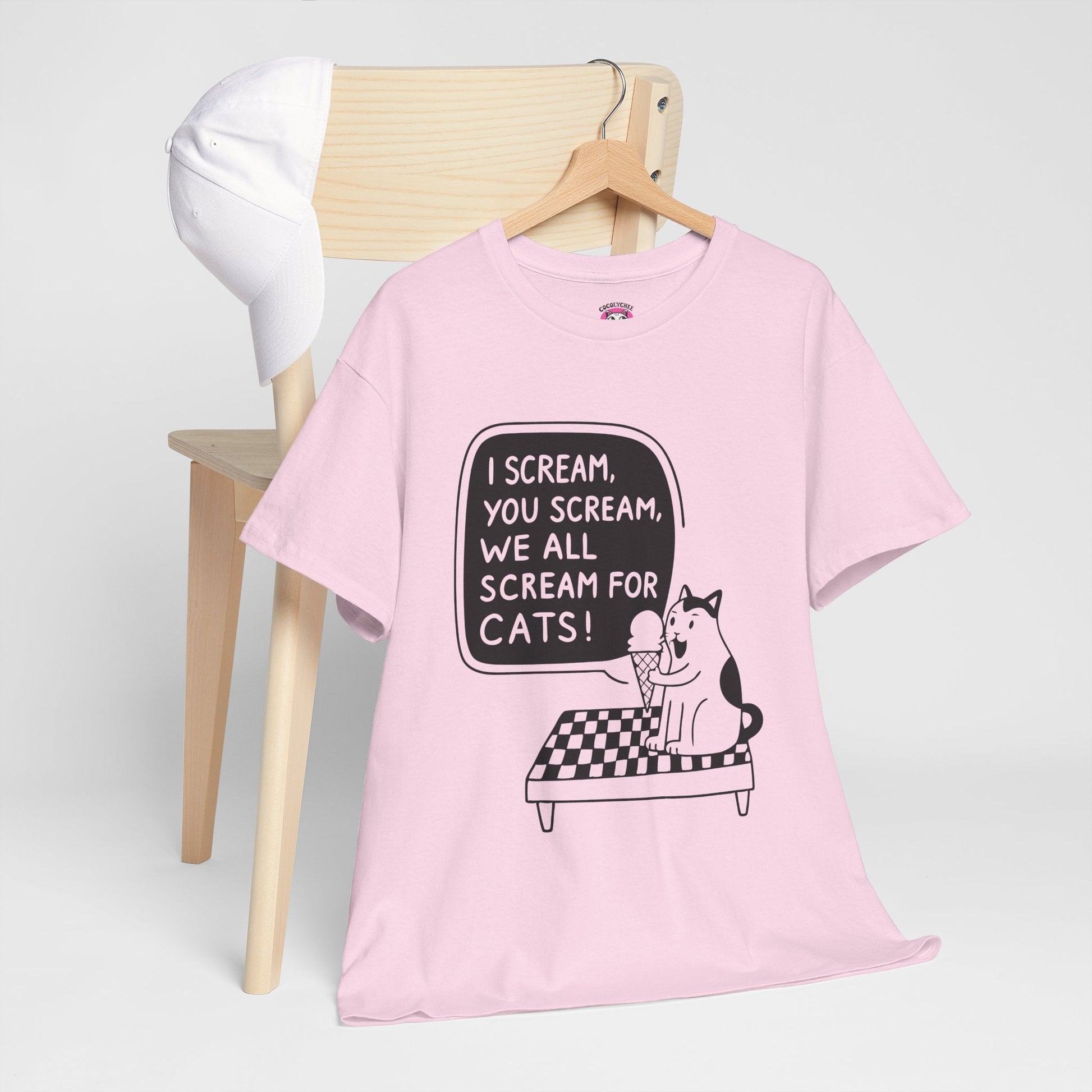 We All Scream for Cats™ Line - Art Edition Graphic Tee - Cocolychee