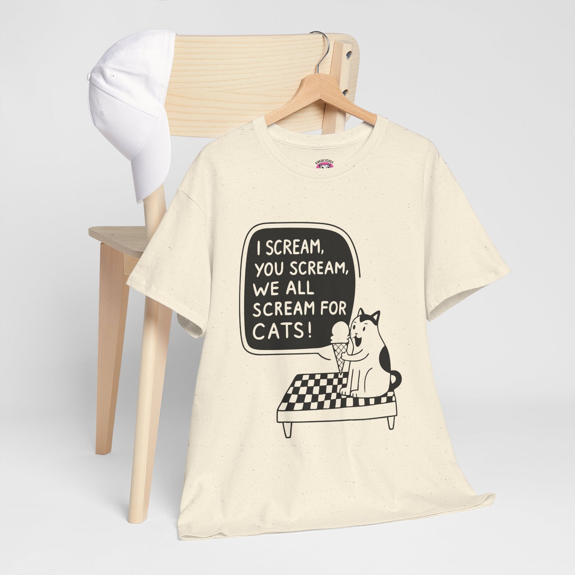 We All Scream for Cats™ Line - Art Edition Graphic Tee - Cocolychee