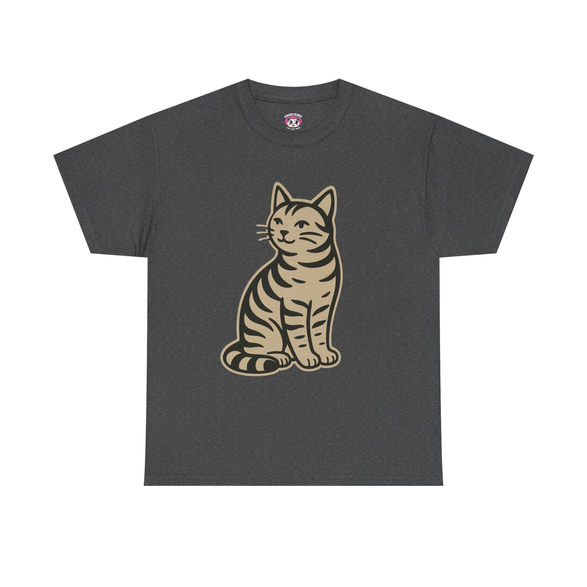 Whisker Chic™ Minimalist Cat Tee - Cocolychee