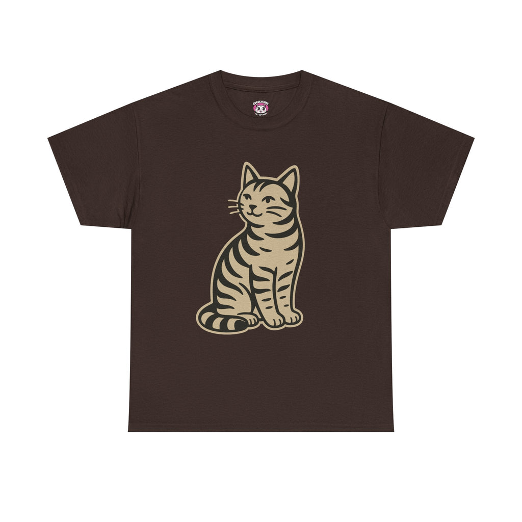Whisker Chic™ Minimalist Cat Tee - Cocolychee