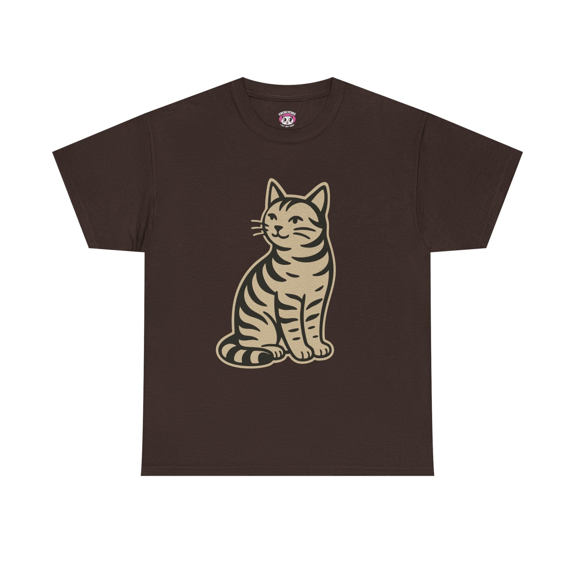 Whisker Chic™ Minimalist Cat Tee - Cocolychee