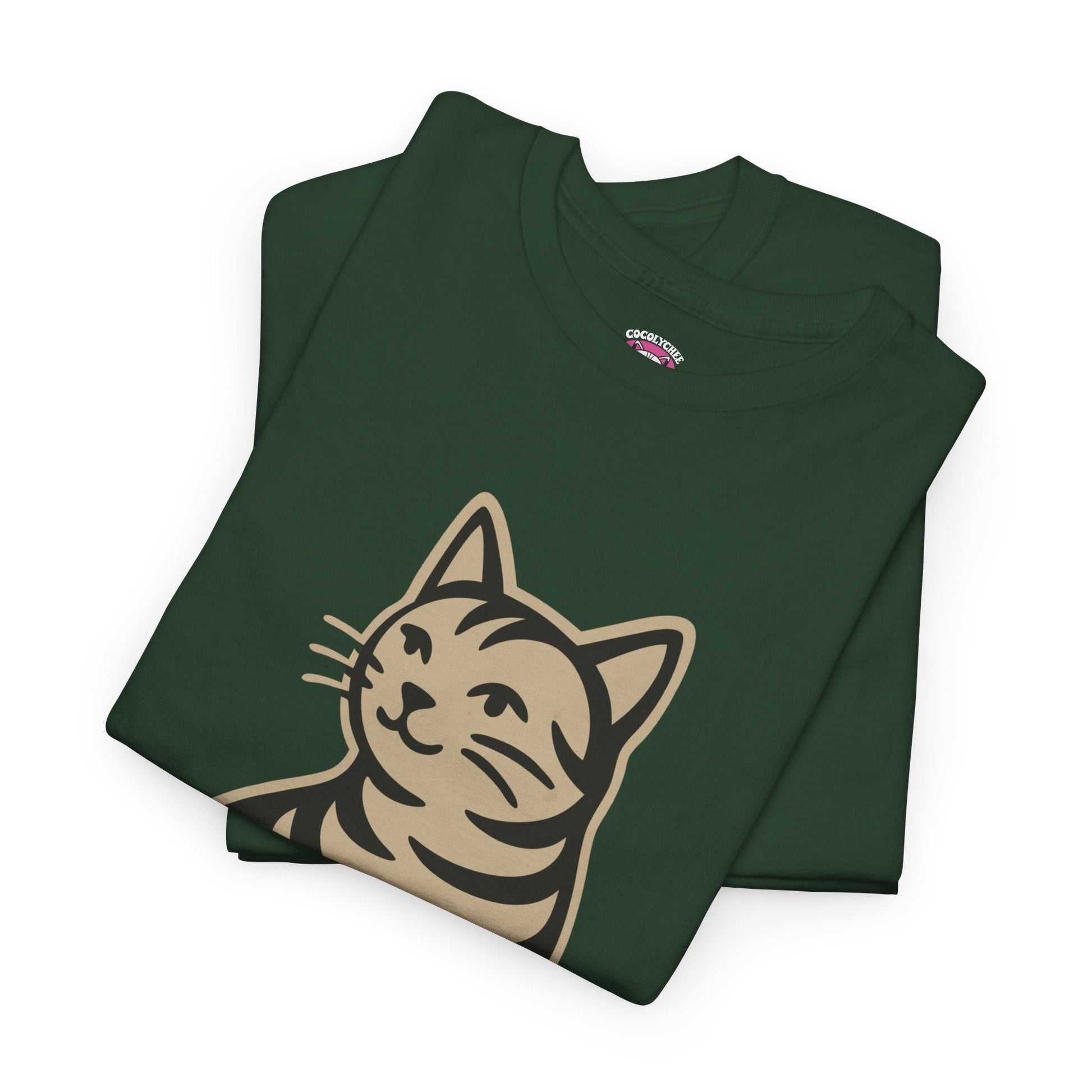 Whisker Chic™ Minimalist Cat Tee - Cocolychee