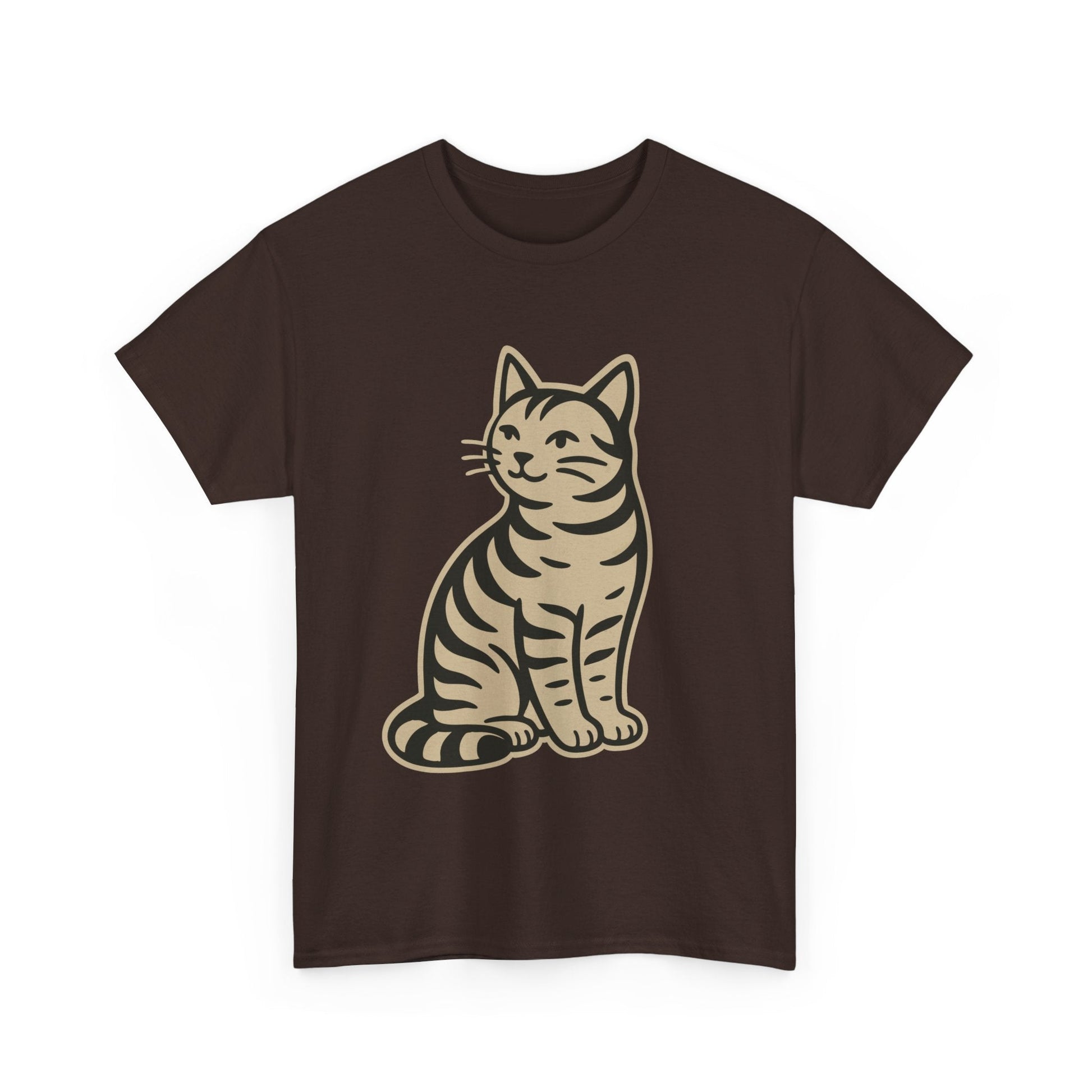 Whisker Chic™ Minimalist Cat Tee - Cocolychee