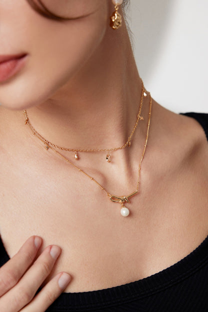 Heart’s Knot, Heart’s Calm Necklace